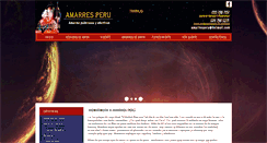 Desktop Screenshot of amarresperu.com